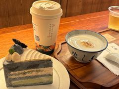 浓黑芝麻抹茶豆乳戚风-RUXU入续糖水铺与包(卓悦中心店)