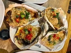 烤湛江生蚝-木屋烧烤(万德庄店)