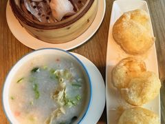 芫茜菜心粒鱼茸粥-和苑酒家·一线江景(星寰店)
