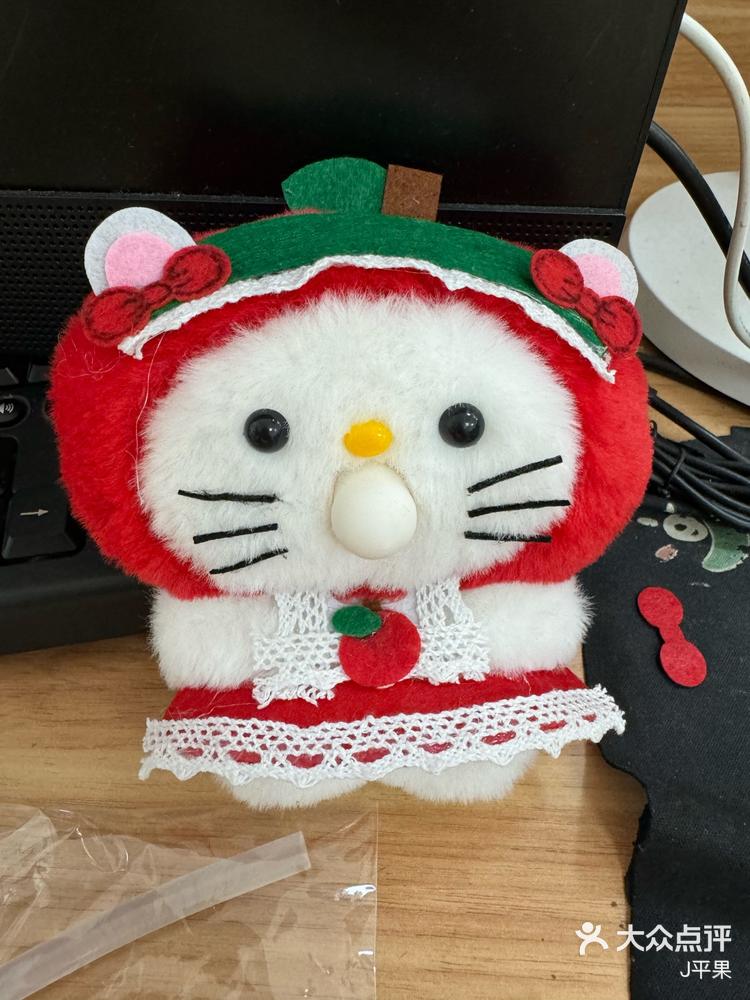 手工苹果猫