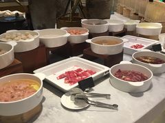 自助调料区-杭州钱江新城万怡酒店-西餐厅