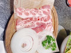 -草家酱蟹炭火烤肉店(珲春南路一店)