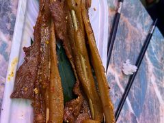 傣味炸五花肉串-浩海火燒雲傣家菜(芮欧百货店)