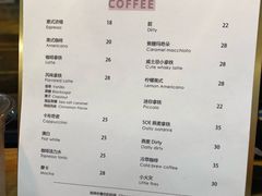 菜单-常识咖啡common sense(春熙路店)