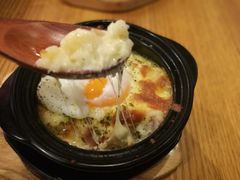 焗土豆泥伴温泉蛋-一風堂拉面(港汇恒隆店)