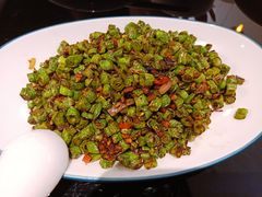 榄菜肉松炒四季豆-金翠河烧鹅餐厅(北城天街店)