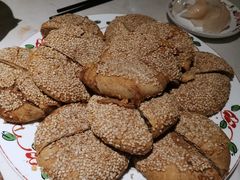 芝麻烧饼-北京老门框爆肚涮肉馆(锦业路店)