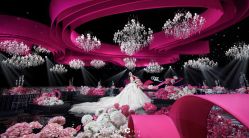 点击看大图 -三色锦婚礼定制