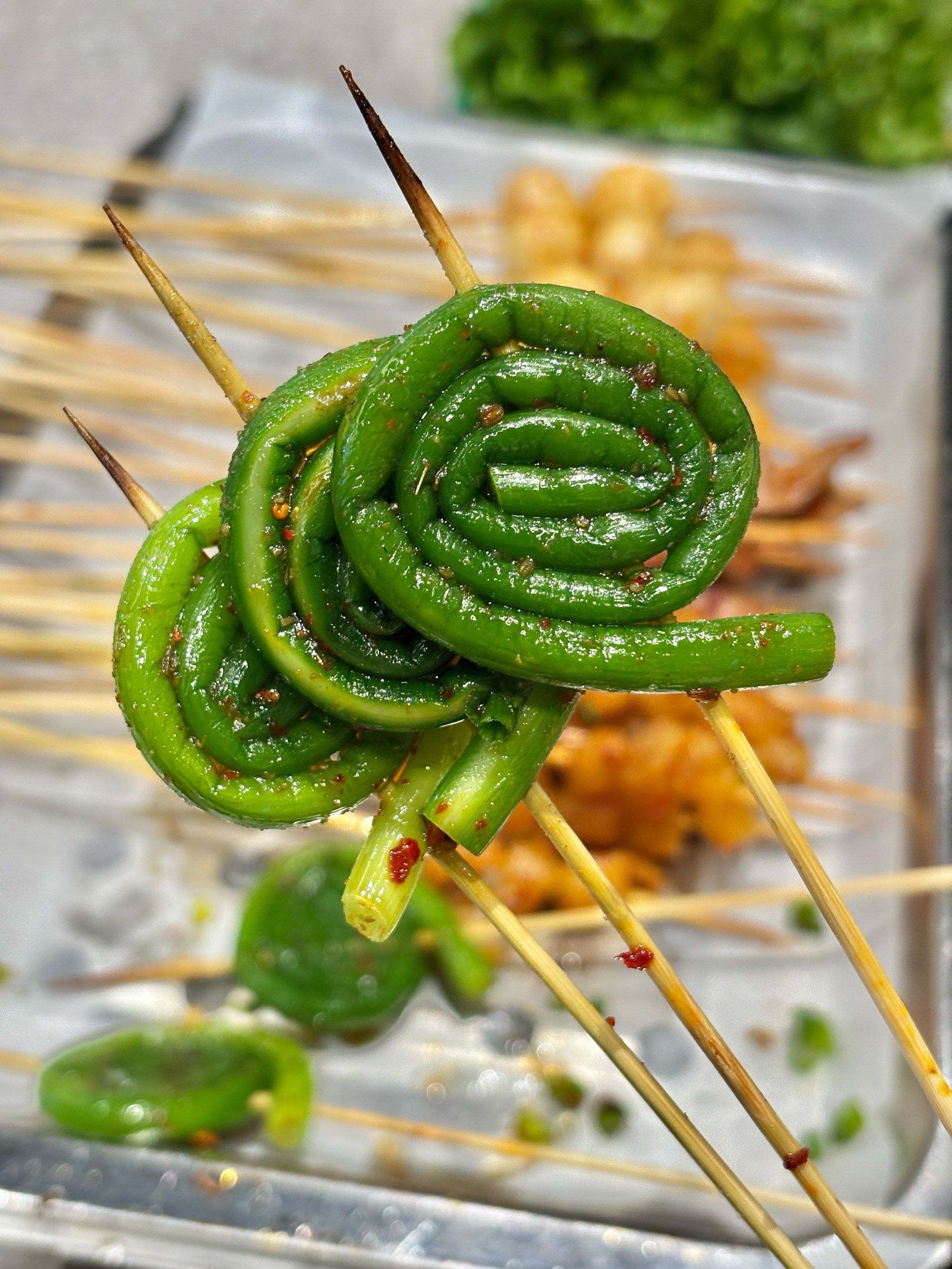 之前经常吃他家!他们家烧烤口味真的没得说!新店就在地铁口!