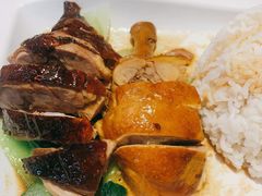 烧腊双拼饭-明腾壹间茶餐厅(新都会花园广场店)