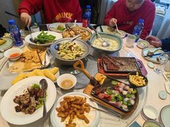 -海派美食·家宴海鲜青岛菜·石锅鲽鱼头(东方城店)