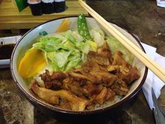 浇汁鸡肉蔬菜盖饭-桃屋日本料理(清华科技园店)