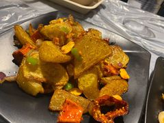新品椒盐土豆-虾易落味(杭州黄龙万科中心店)