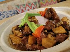 黑胡椒年糕牛肉粒-兰桂坊·花园餐厅(西湖店)