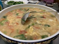 家常疙瘩汤（比脸盆大的一盆）-正亮农家院·海鲜本地菜