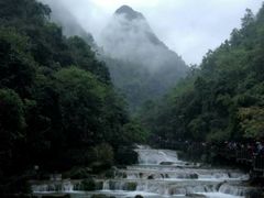 -小七孔景区-六十八级跌水瀑布