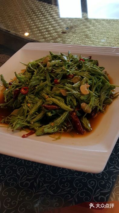 丽水汇原生态餐厅(福星路店)凉拌沙松尖图片