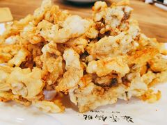 椒盐蘑菇-海荣锅贴馆(五味十字店)