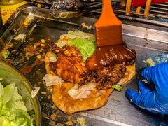 -小红车炸蛋葱油饼