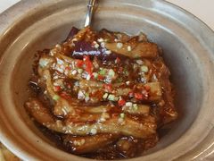 鱼香茄子煲-利苑酒家(金宝店)