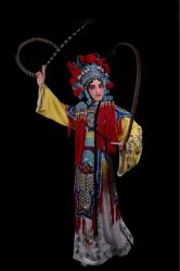 -胭脂猫京剧摄影