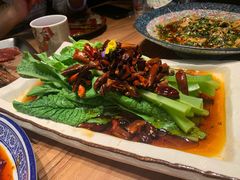 炝拌莴笋尖-阿记烧烤(英达路店)