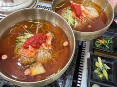 冷面-韩阳王石板烤肉