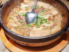 砂锅脆皮豆腐-炊烟小炒黄牛肉(中心印象城店)