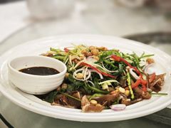 莞茜葱捞黑栢叶-万年酒楼(越秀南路店)