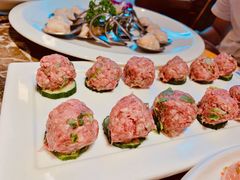 香菜牛肉丸-蜀辣居鲜货老火锅(红牌楼店)