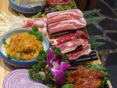 -明洞阿姨·韩式酱蟹烤肉·创意料理(三元桥店)