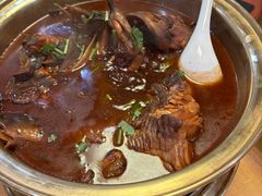 炖柴鸡-燕北云山·农家菜·灶台鱼(密云溪翁庄店)
