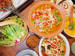 -拾光与烟火丨炭火串烧·自贡小活鲜(西村大院店)