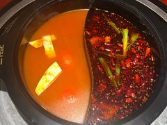 番茄鸳鸯锅-蜀滋香鲜鱼火锅(黄金路店)