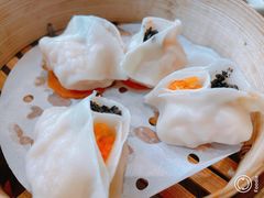 并蒂花开双喜虾饺包-苏小柳点心·手作小笼包(康桥分院)