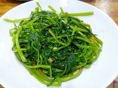 椒丝腐乳空心菜-潮粥馆(长江花园店)