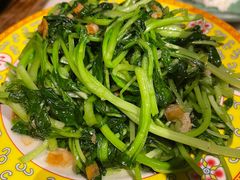 油渣鸡毛菜-那家小馆•北京菜•烤鸭(中关村店)