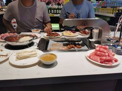自助取餐区-圣罗巴海鲜烤肉自助(新乡万达店)