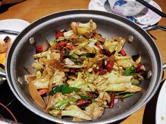 干锅花菜-蜀宴小调·精致家常菜(来福士店)
