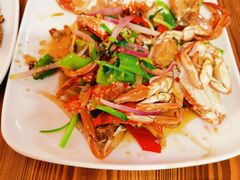 葱炒螃蟹-板桥海鲜广场(文明东店)
