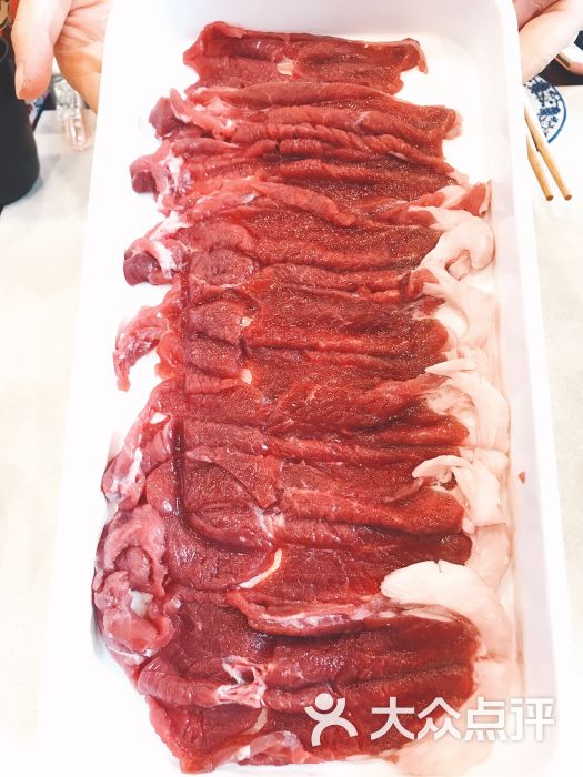 招牌手切鲜羔羊上脑