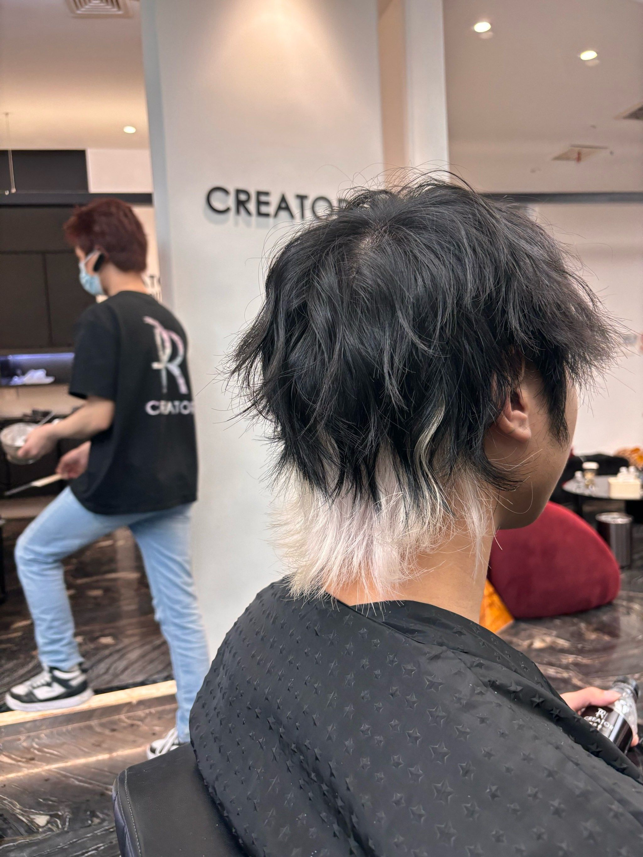 狼尾染|个性十足的染发