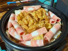 招牌韩式部队火锅-COFFEE SHOW西餐馆