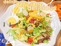 拌蔬菜-明洞阿姨·韩式酱蟹烤肉·创意料理(三元桥店)