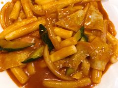 鱼饼炒年糕-桃园中华料理炸酱面(燕儿岛路店)