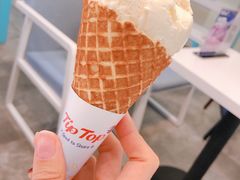 香草单球华夫筒-TIPTOP冰淇淋(恒隆店)