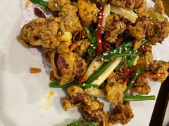 特色炸鸡胗-天津乾毓德饭庄·清真传统炒菜·海鲜烧烤(咸阳路店)