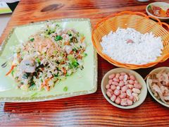 香芋炒饭擂茶套餐-海陆丰明凤擂茶