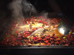 -探鱼·鲜青椒爽麻烤鱼(广州花都来又来店)