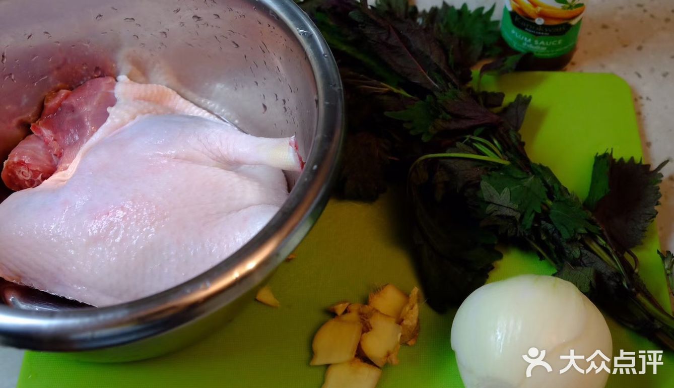 🦆🦆🦆宅家美食～紫苏酸梅鸭🦆🦆🦆
